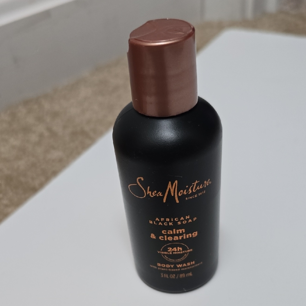 Shea Moisture African Black Soap Body Wash - Calm and Clearing